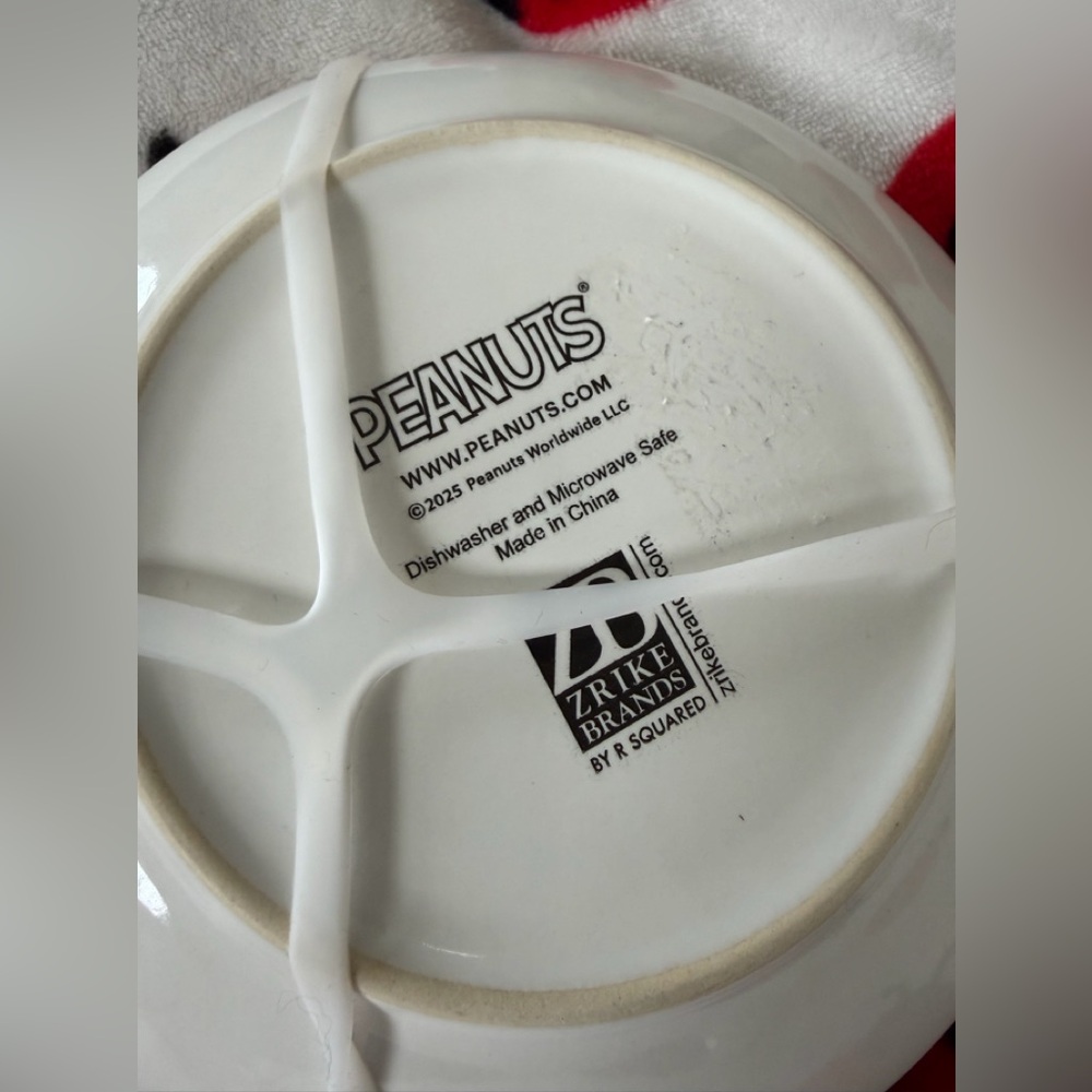 Peanuts Snoopy Halloween Vampire Pirate Mummy Appetizer Plates 6” Set of 4 NWT - Picture 4 of 8